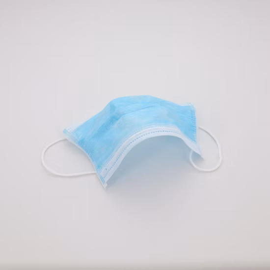 New Style Safety Non Woven Face Cover Disposable Three-Layer Spunlace Cloth Mask