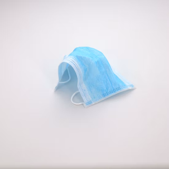New Style Safety Non Woven Face Cover Disposable Three-Layer Spunlace Cloth Mask