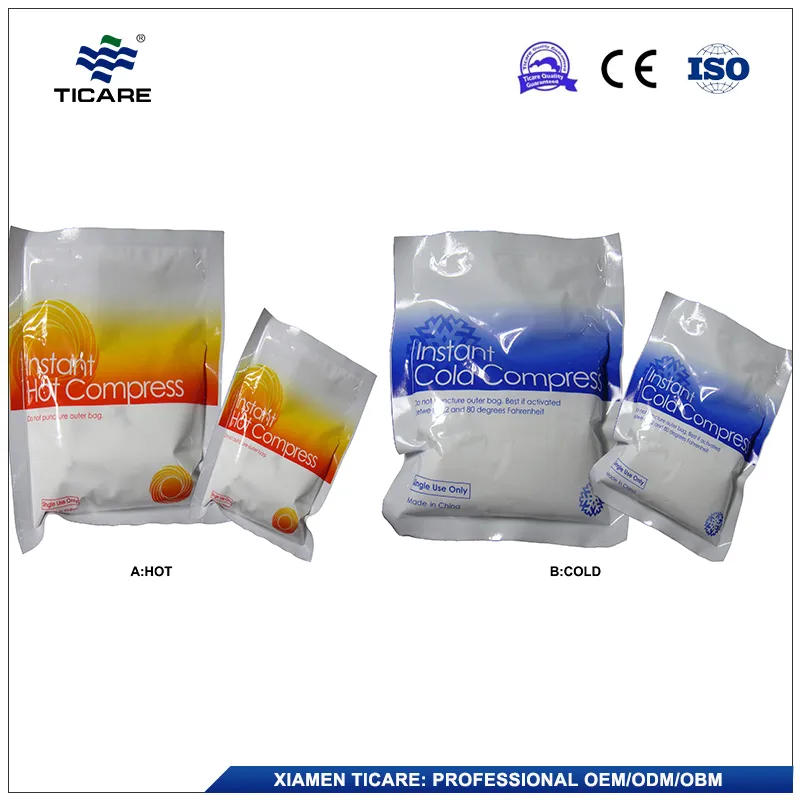 暖かい旅行通気性冷温湿布ダブル